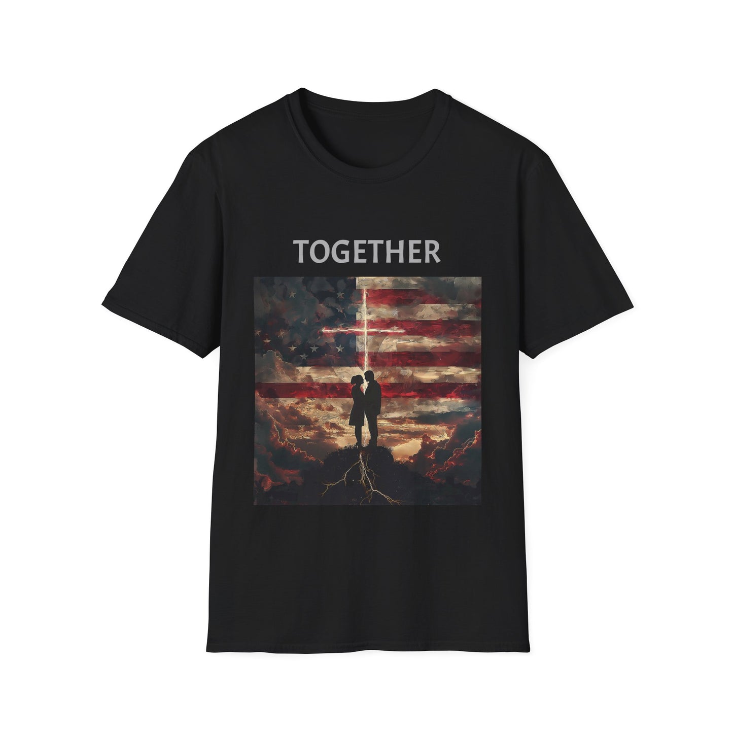 Unisex Softstyle T-Shirt Christians for Trump!