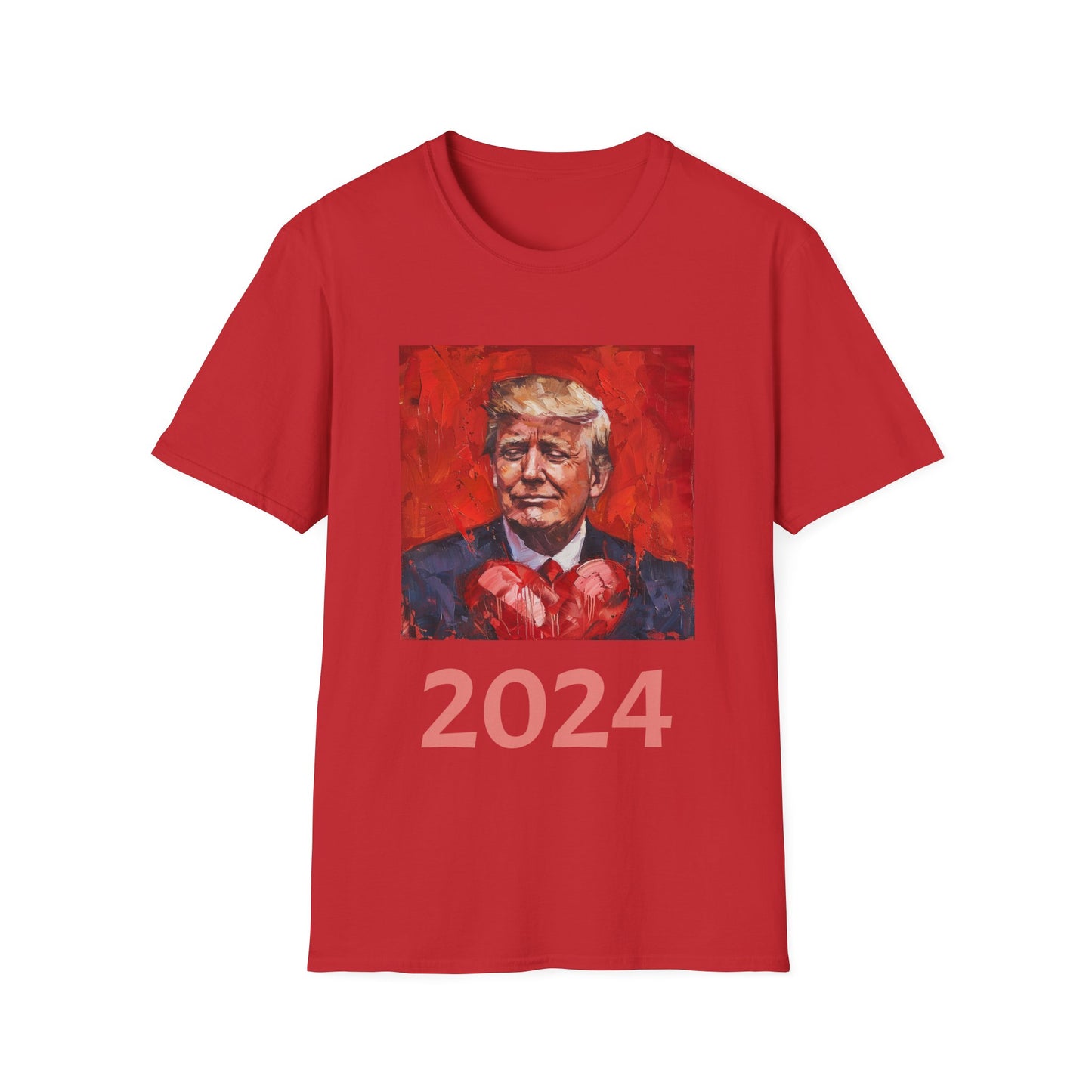 Unisex Softstyle T-Shirt I Love Trump!