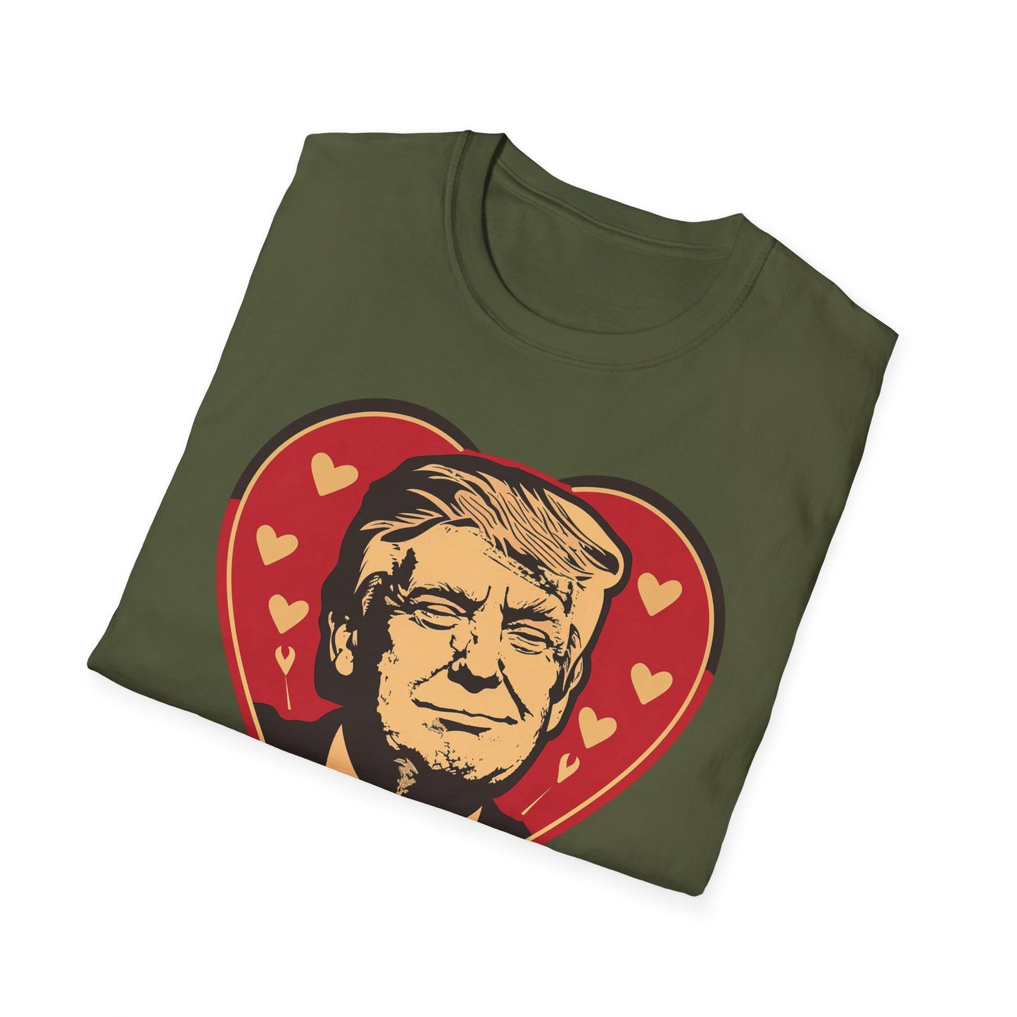 Unisex Softstyle T-Shirt I Love Trump!