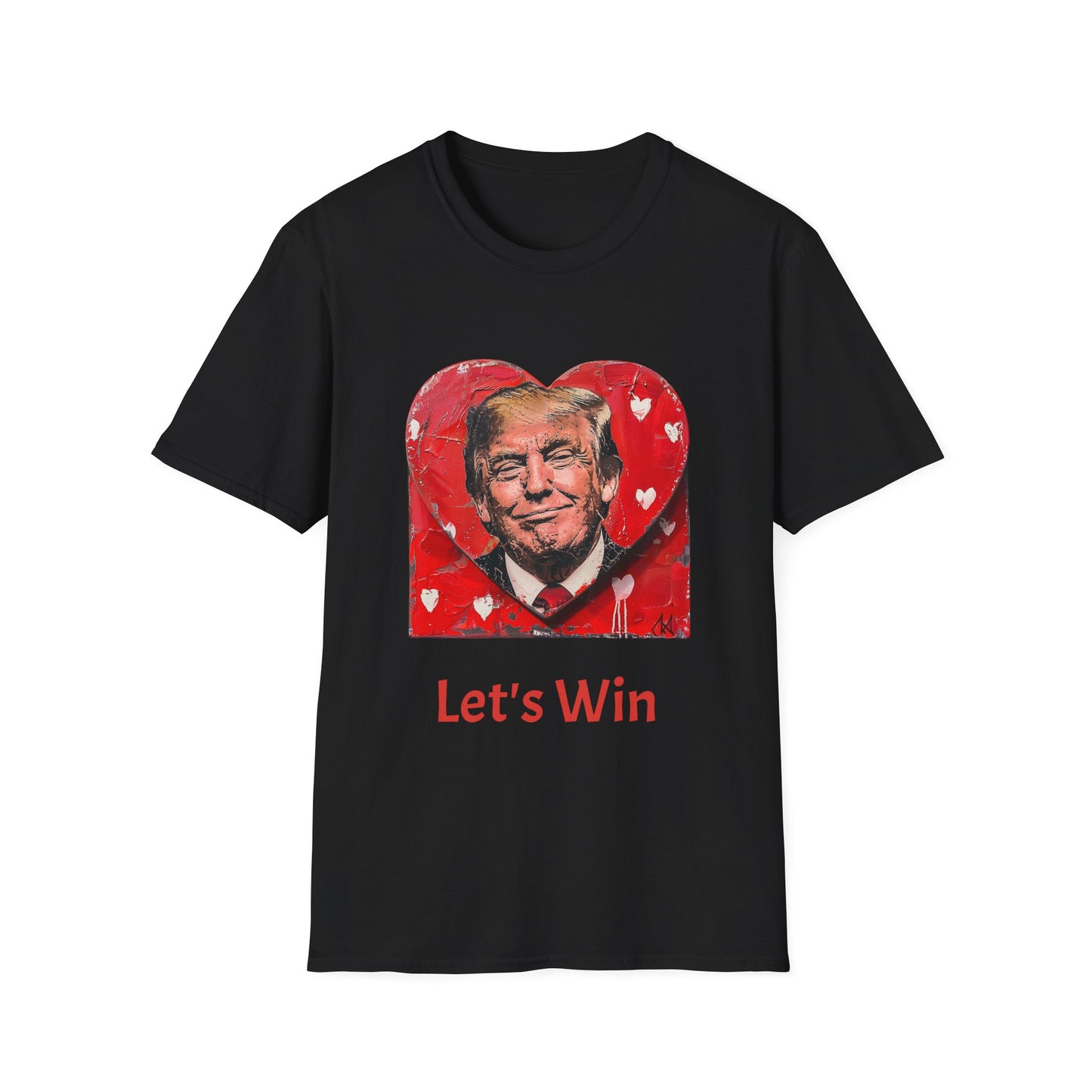 Unisex Softstyle T-Shirt I Love Trump!