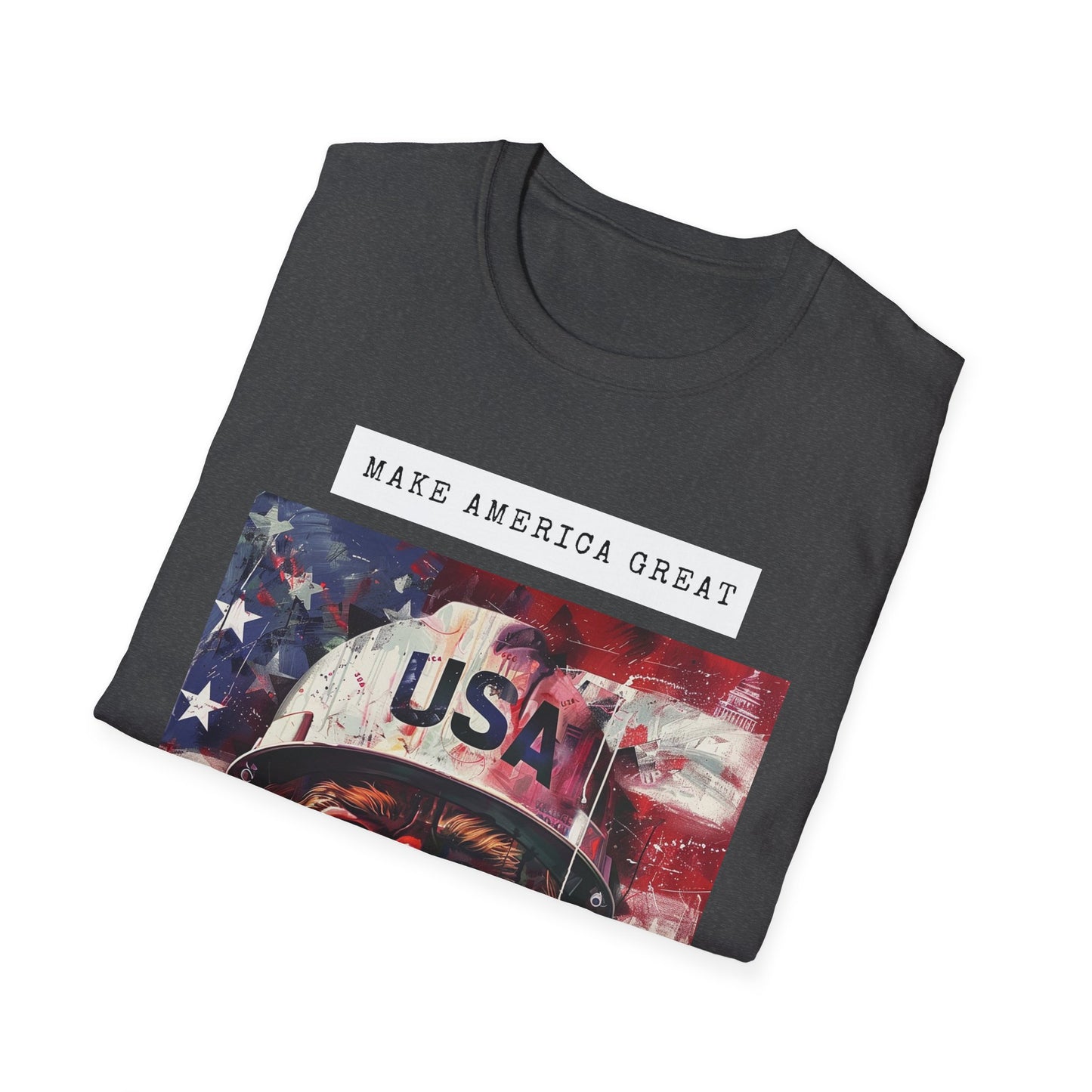 Unisex Softstyle T-Shirt Truckers for Trump