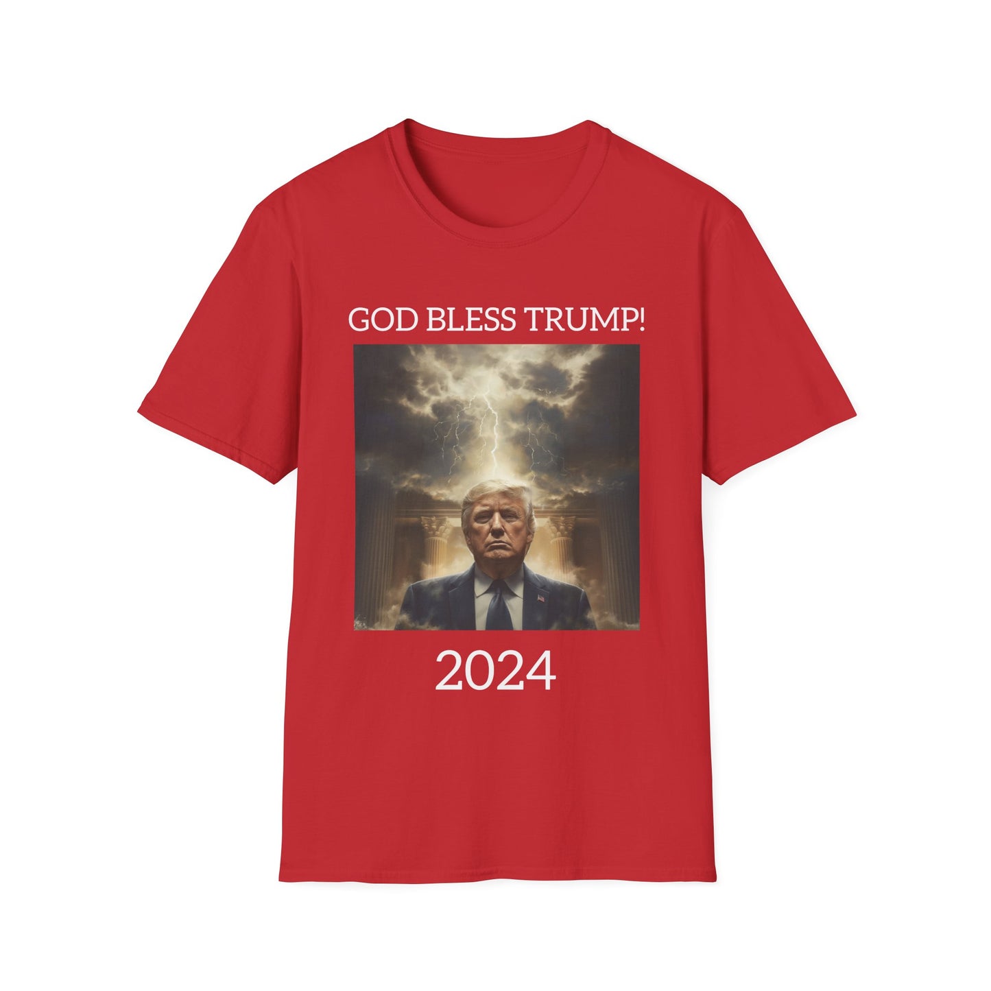 Unisex Softstyle T-Shirt Christians for Trump!