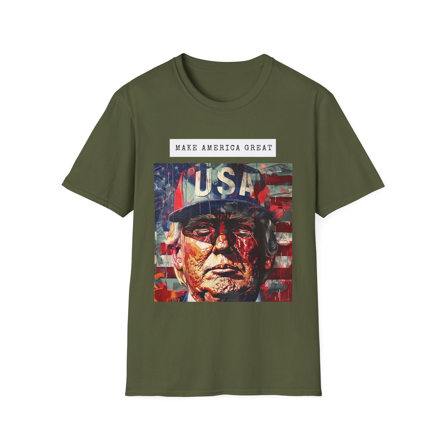 Unisex Softstyle T-Shirt Truckers for Trump