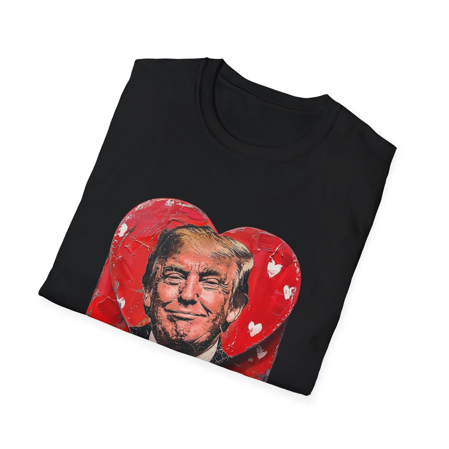 Unisex Softstyle T-Shirt I Love Trump!