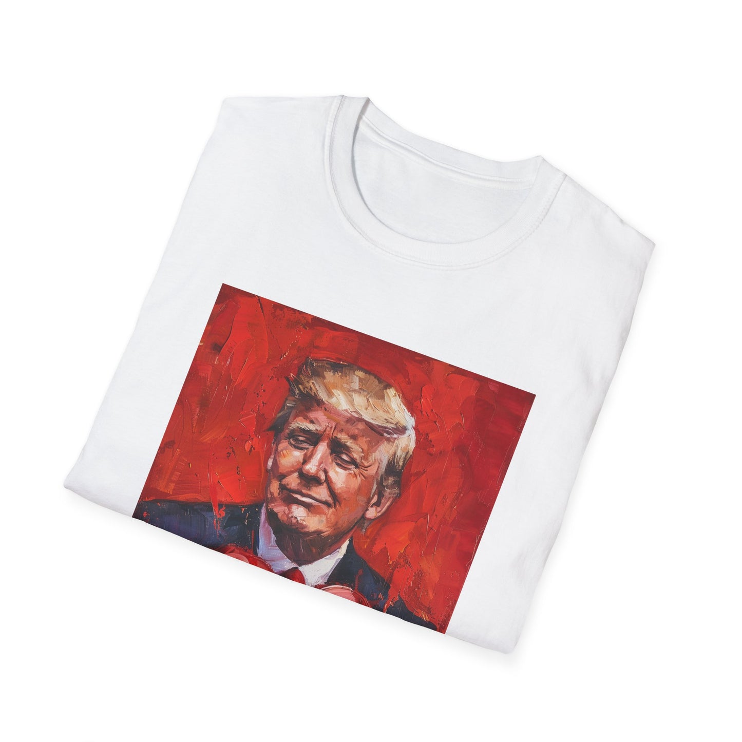 Unisex Softstyle T-Shirt I Love Trump!