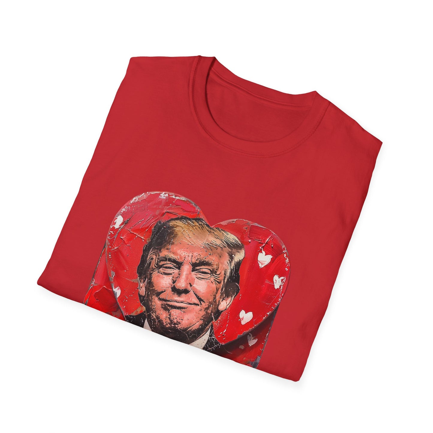 Unisex Softstyle T-Shirt I Love Trump!