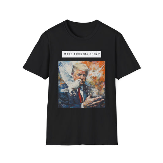 Unisex Softstyle T-Shirt Christians for Trump