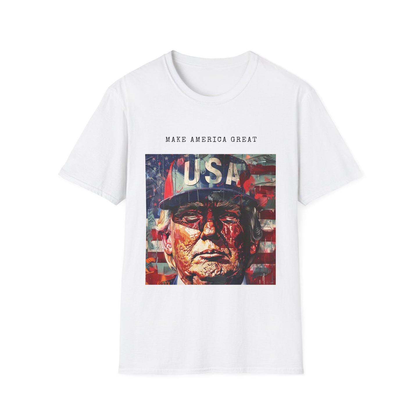 Unisex Softstyle T-Shirt Truckers for Trump