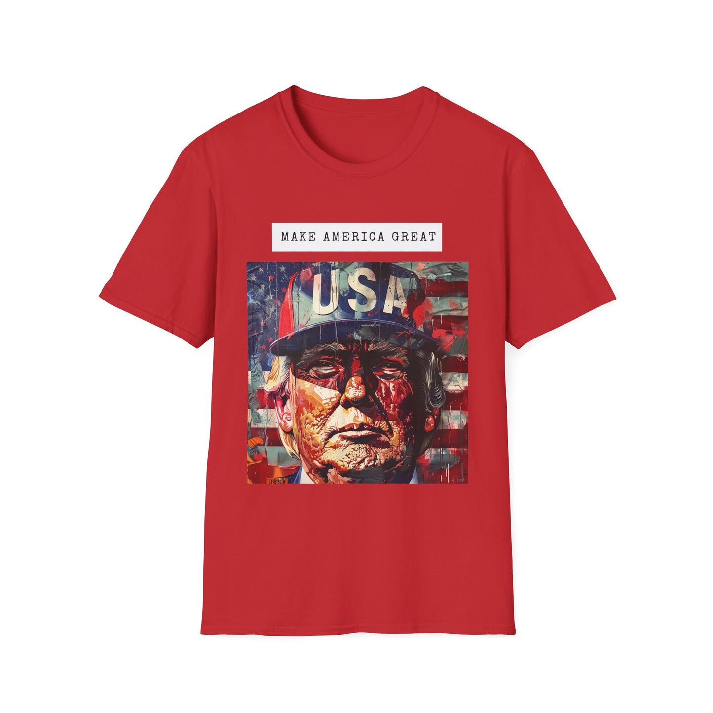 Unisex Softstyle T-Shirt Truckers for Trump