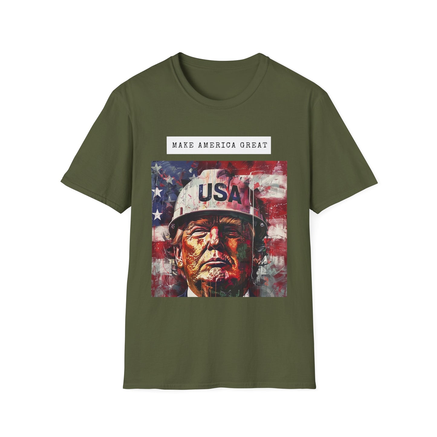 Unisex Softstyle T-Shirt Truckers for Trump