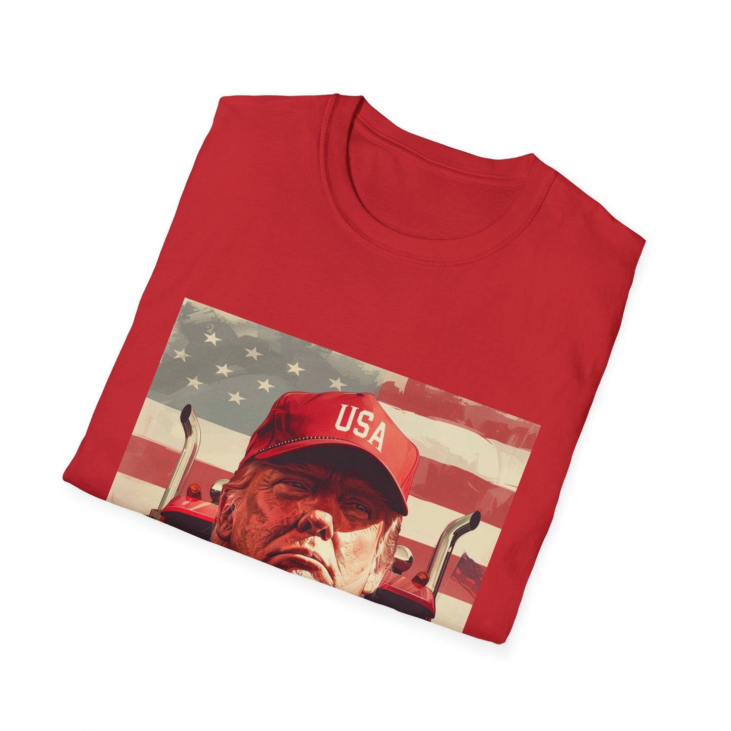 Unisex Softstyle T-Shirt Truckers for Trump