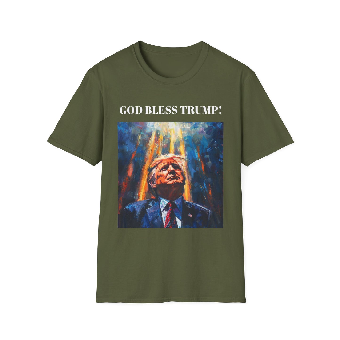 Unisex Softstyle T-Shirt Christians for Trump!