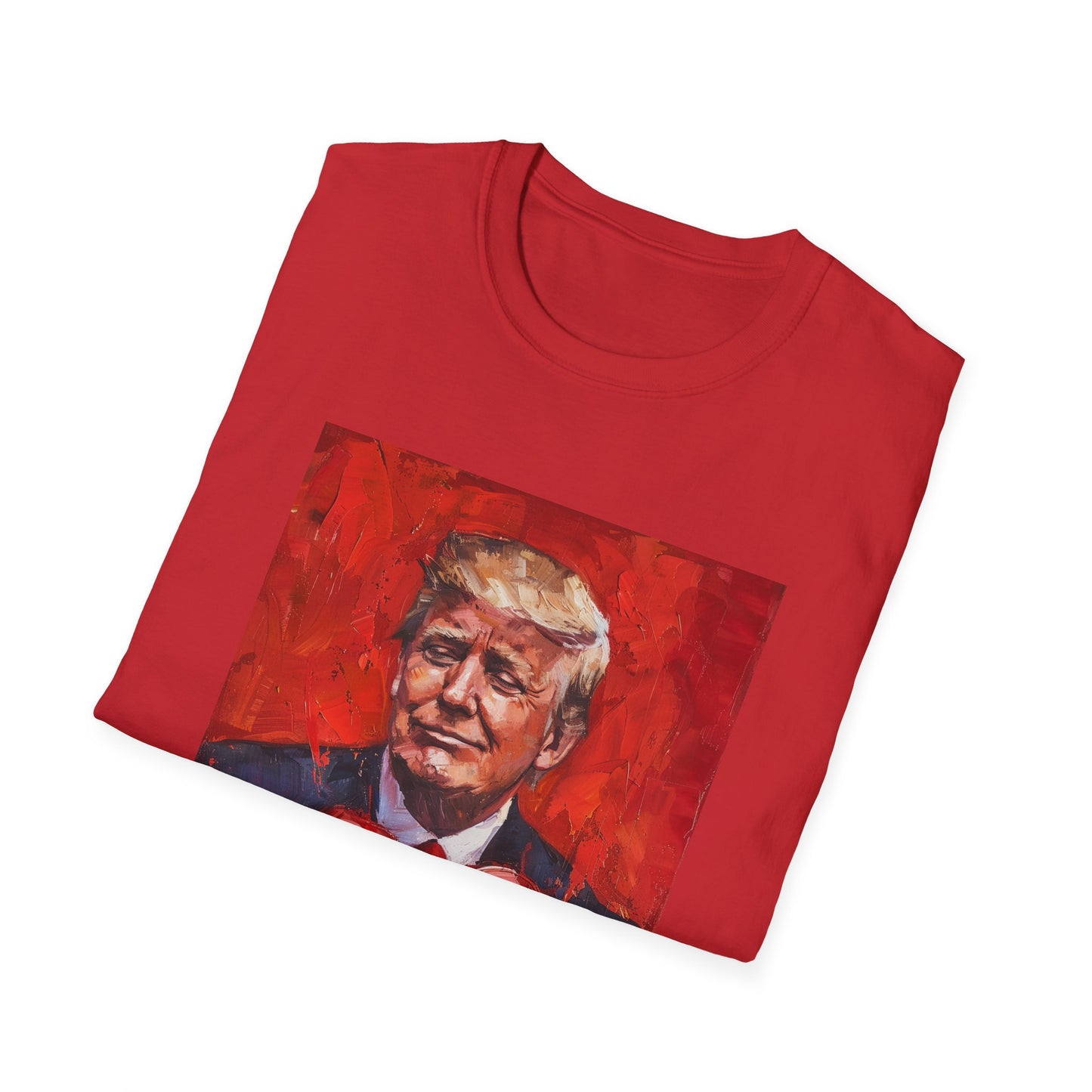 Unisex Softstyle T-Shirt I Love Trump!