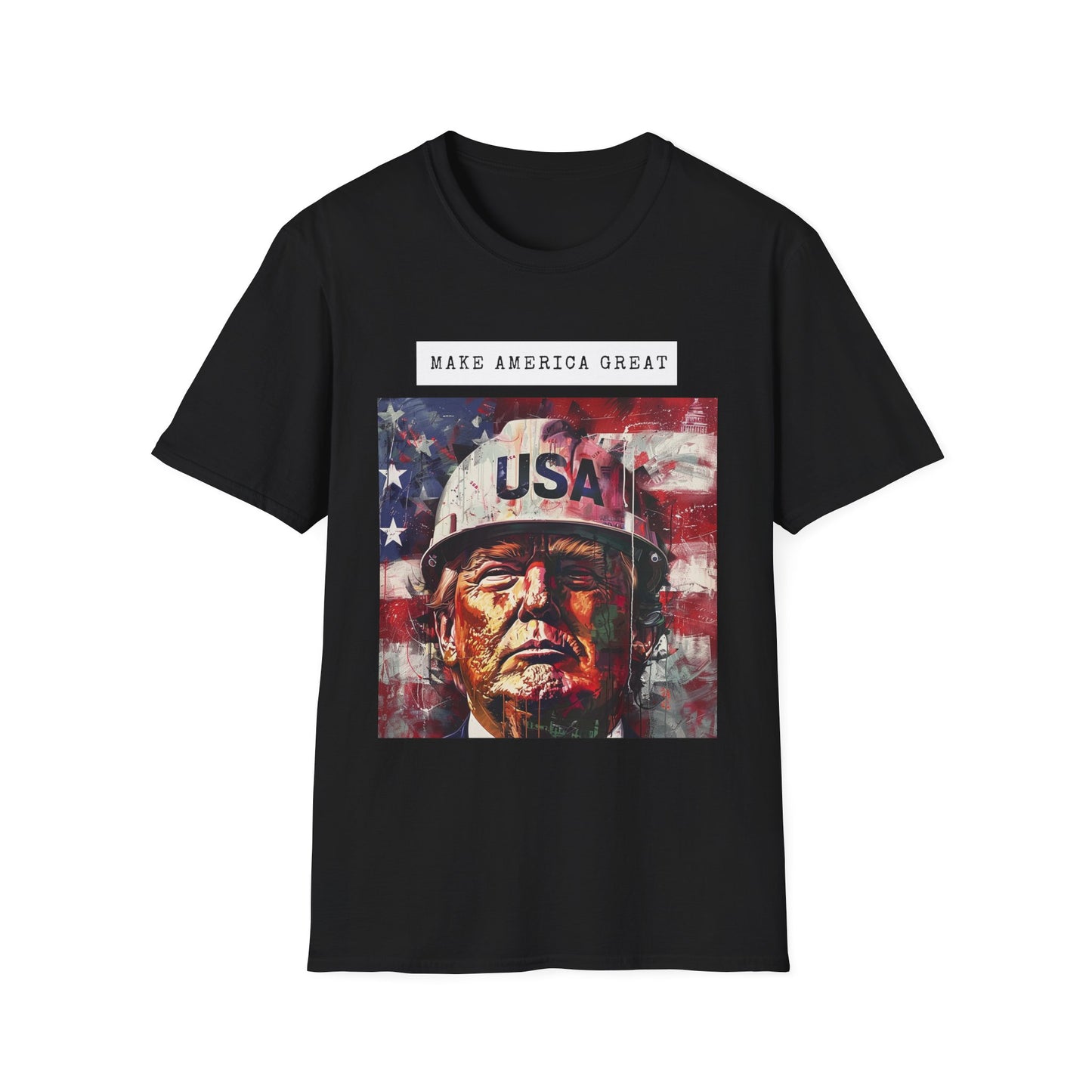 Unisex Softstyle T-Shirt Truckers for Trump