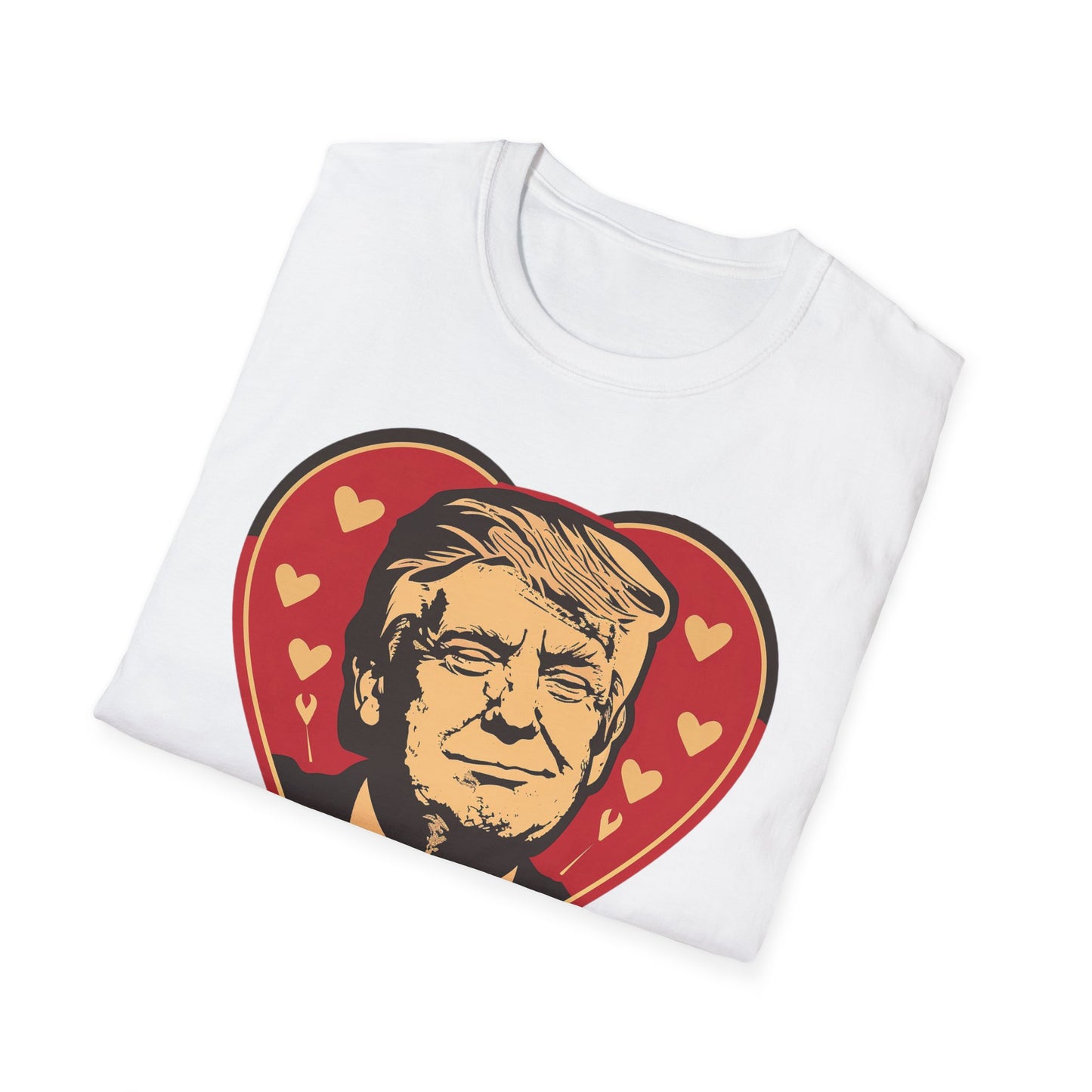 Unisex Softstyle T-Shirt I Love Trump!