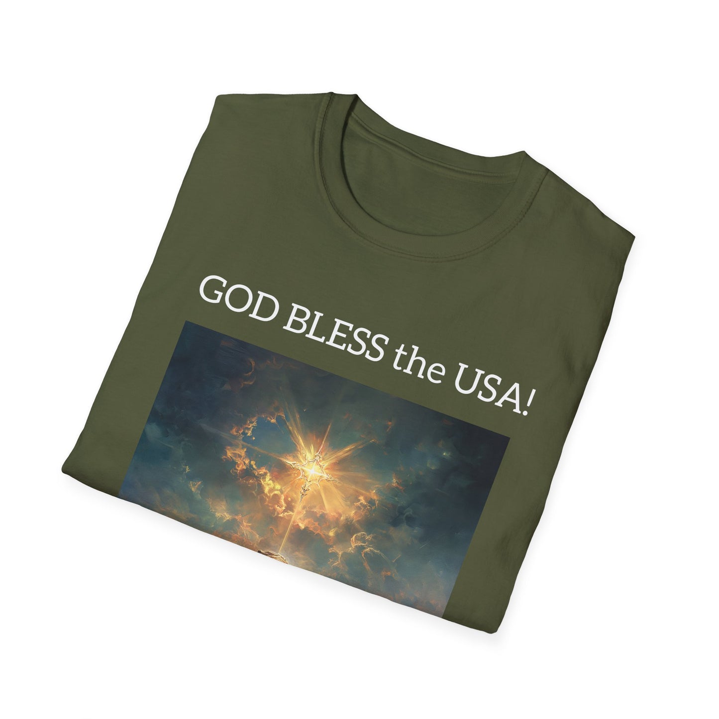 Unisex Softstyle T-Shirt Christians for Trump!