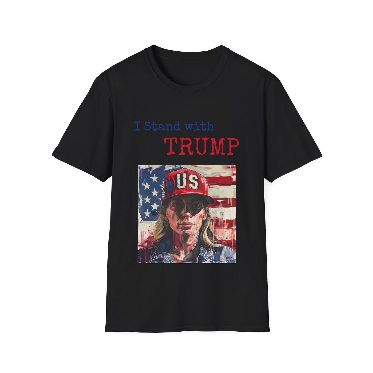 Unisex Softstyle T-Shirt Proud American