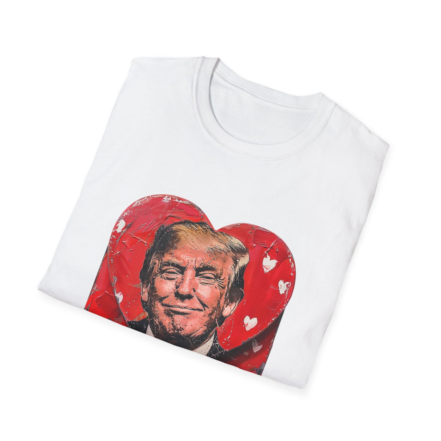 Unisex Softstyle T-Shirt I Love Trump!