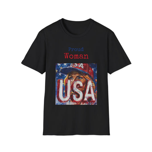 Unisex Softstyle T-Shirt Proud American