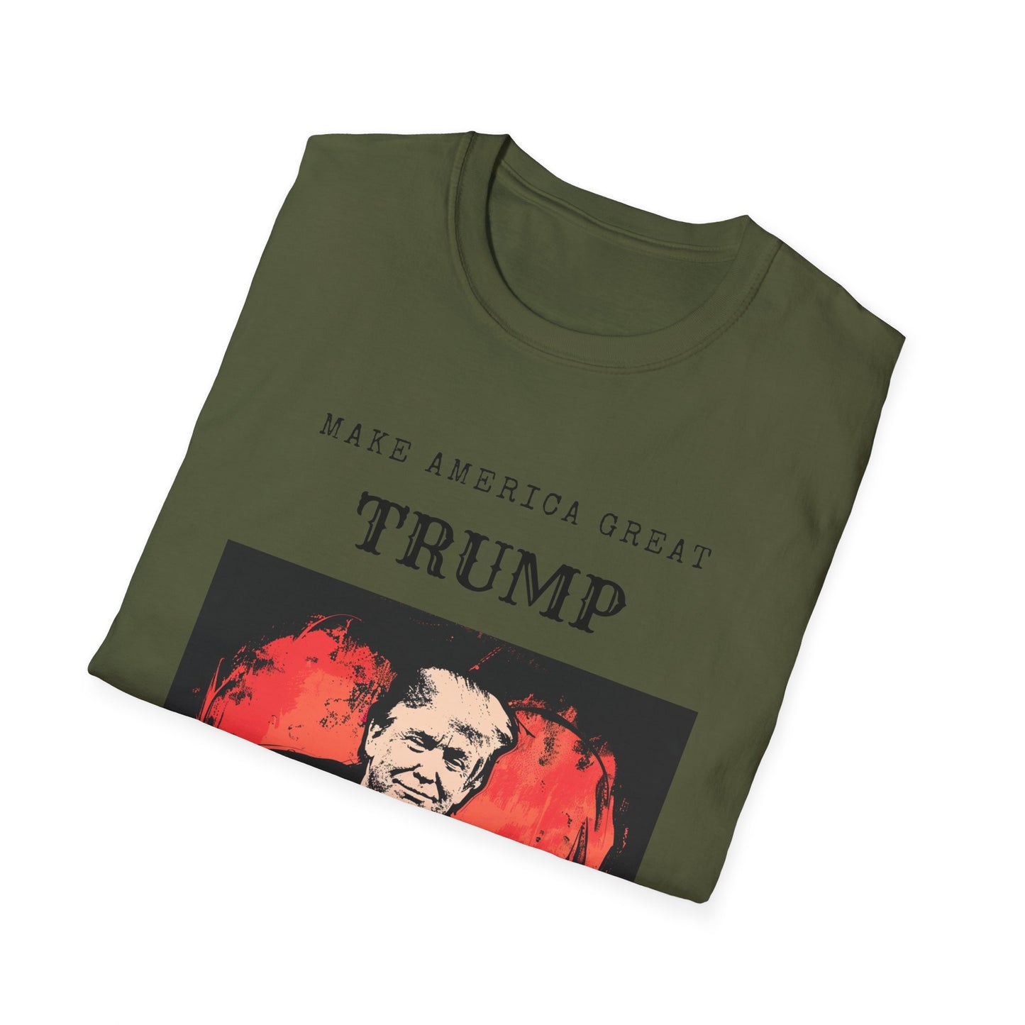 Unisex Softstyle T-Shirt I Love Trump!