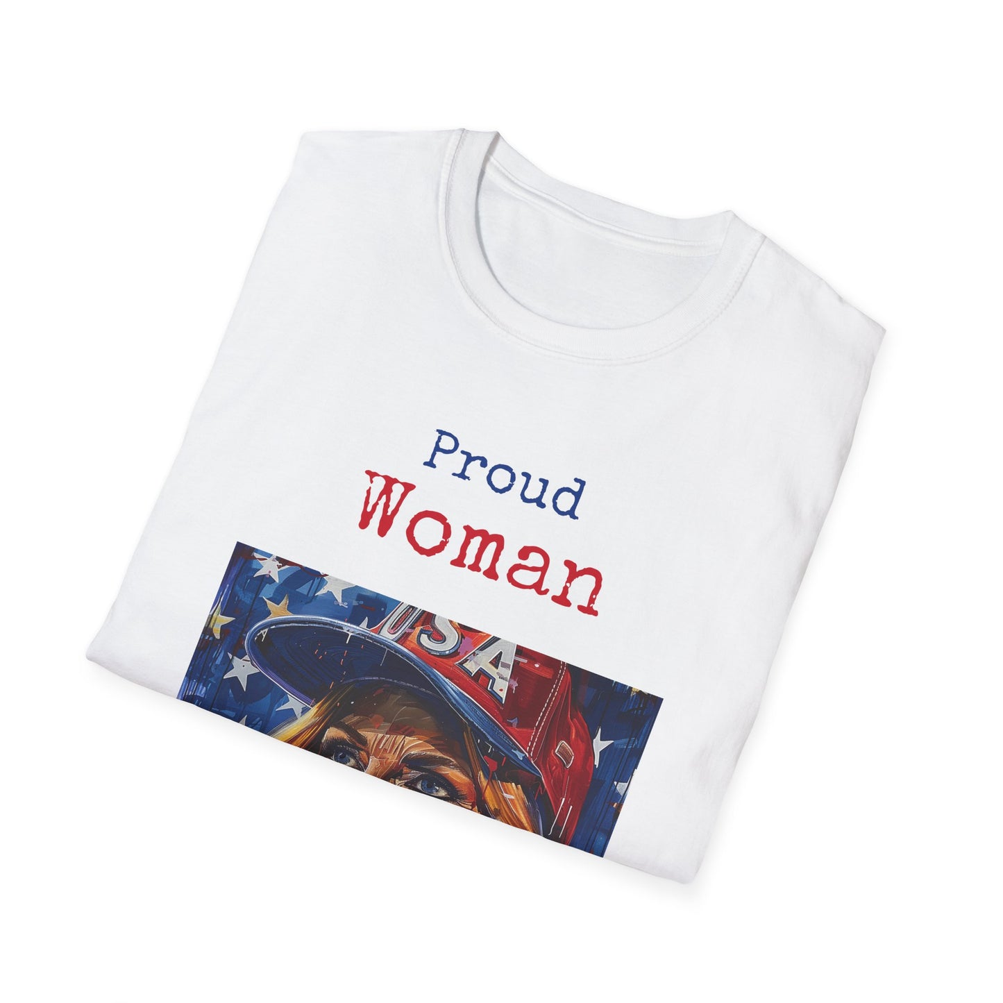 Unisex Softstyle T-Shirt Proud American