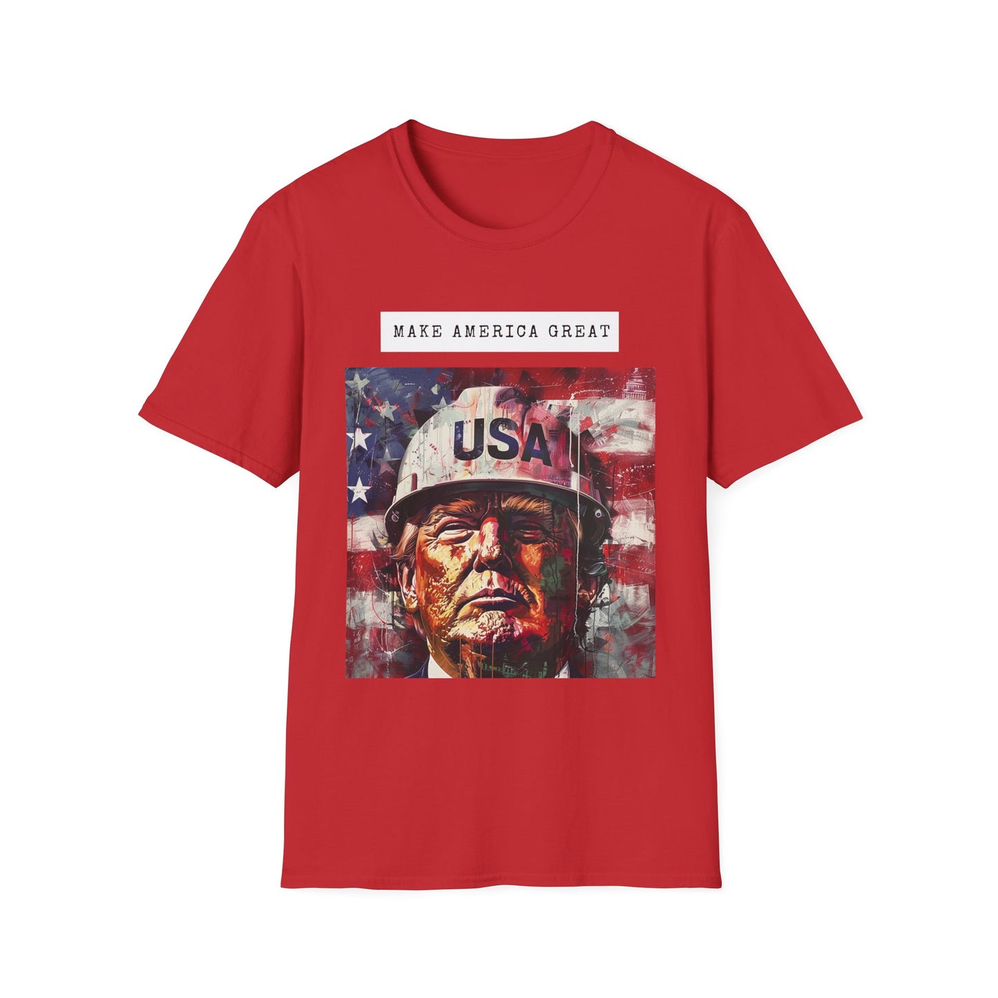 Unisex Softstyle T-Shirt Truckers for Trump