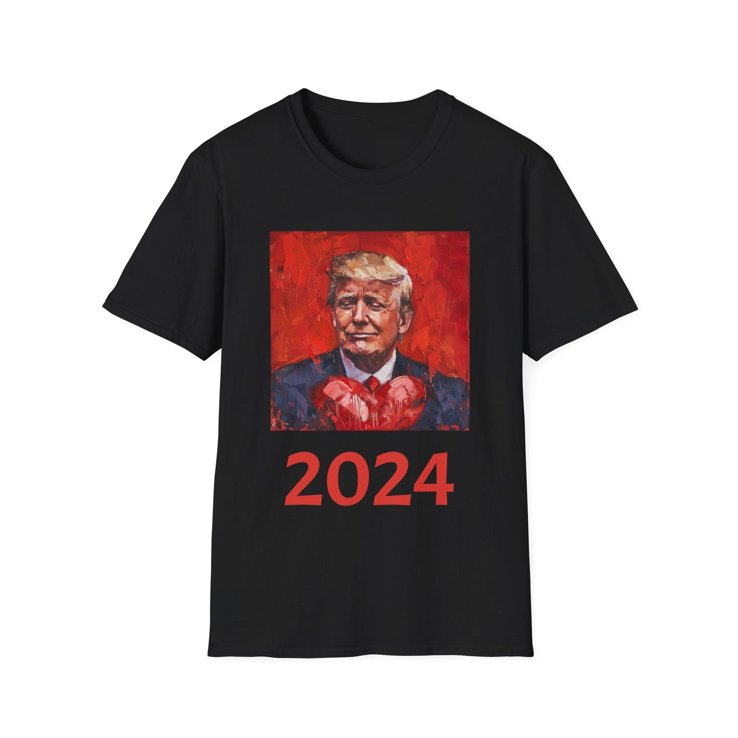 Unisex Softstyle T-Shirt I Love Trump!