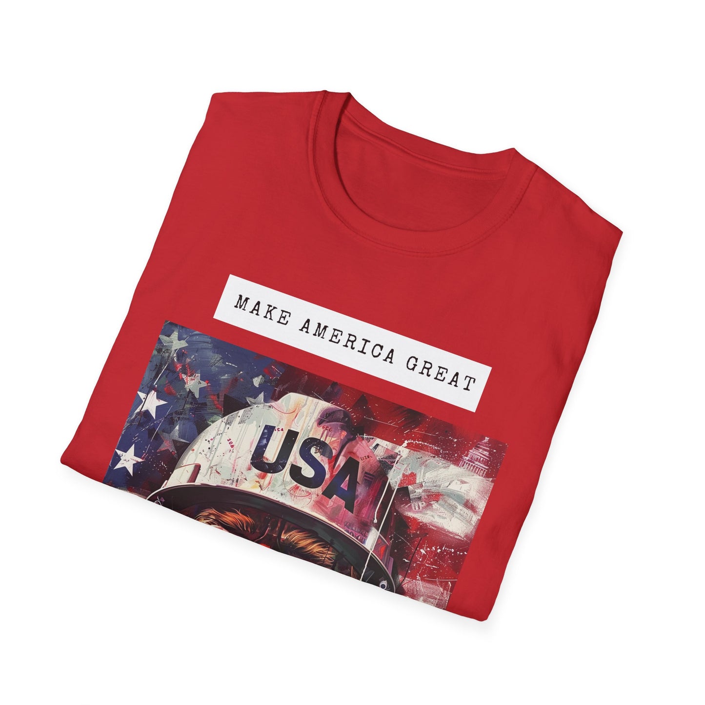 Unisex Softstyle T-Shirt Truckers for Trump