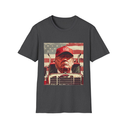 Unisex Softstyle T-Shirt Truckers for Trump