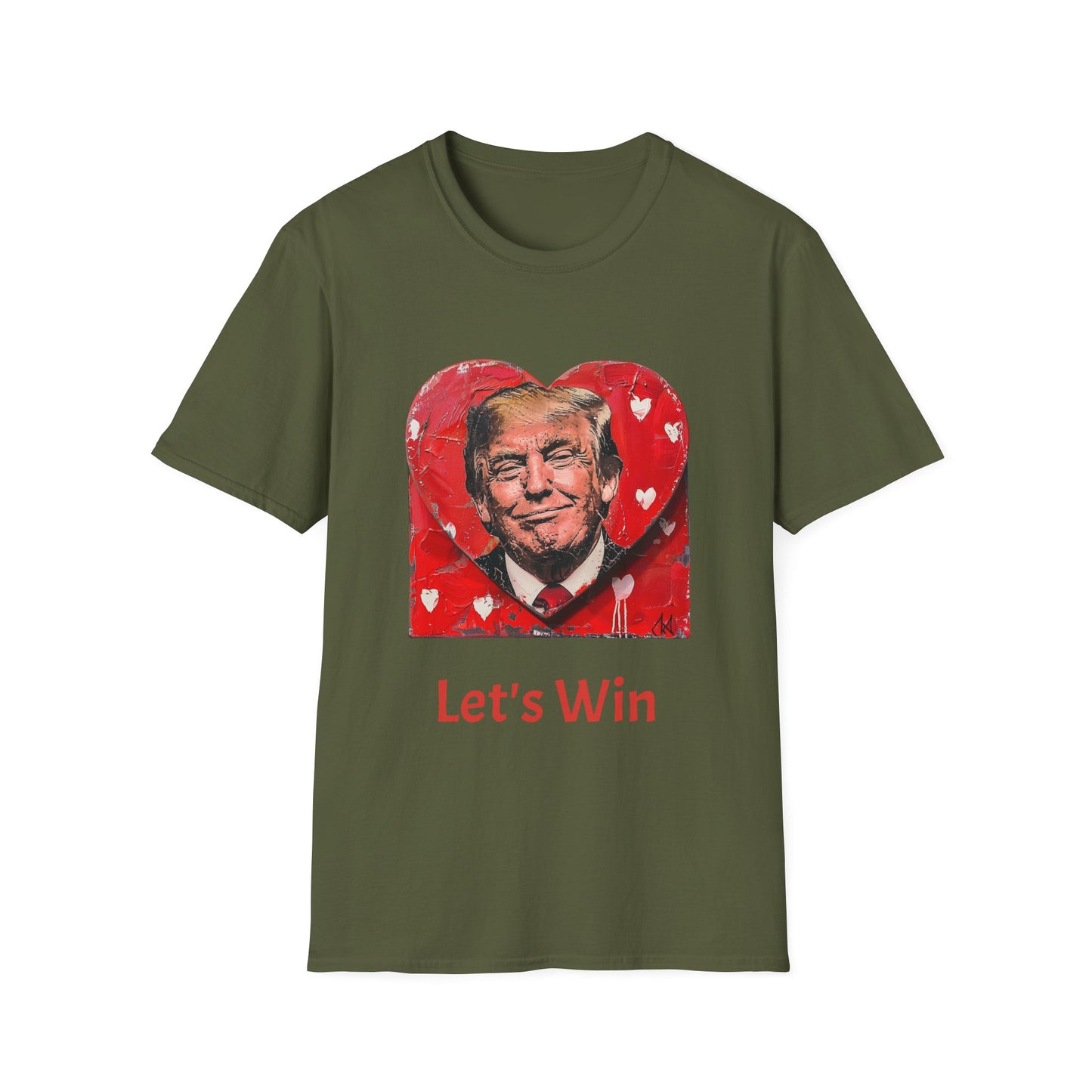 Unisex Softstyle T-Shirt I Love Trump!