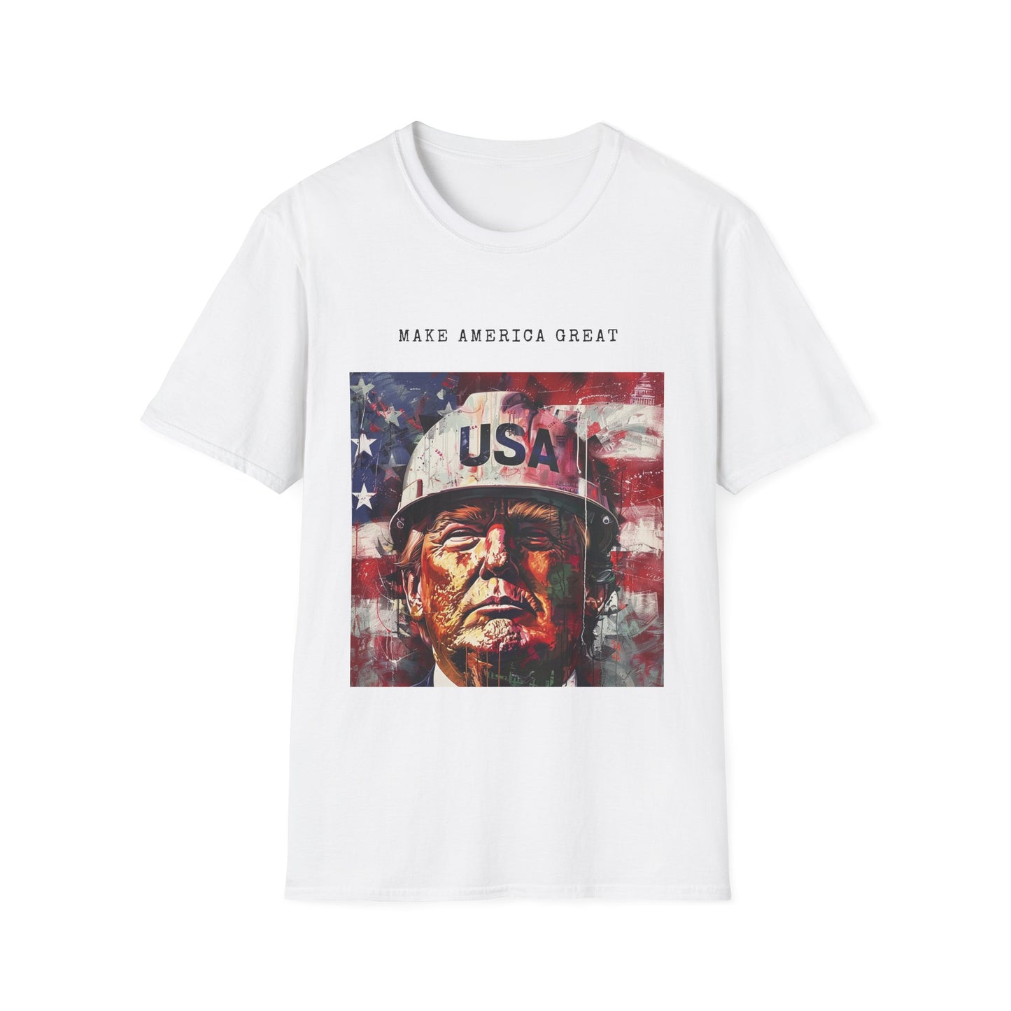 Unisex Softstyle T-Shirt Truckers for Trump