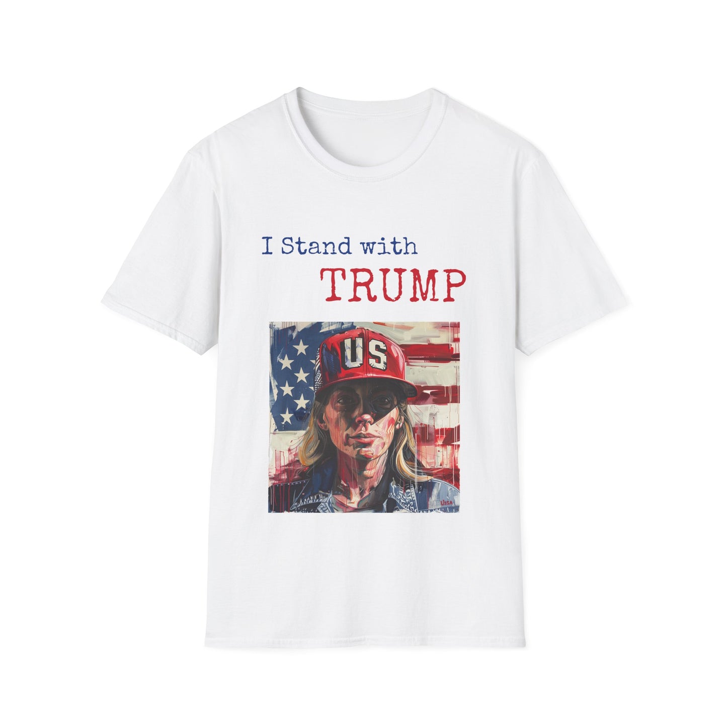 Unisex Softstyle T-Shirt Proud American